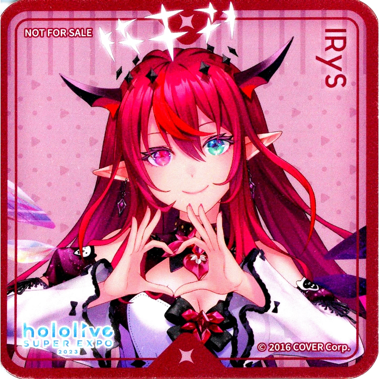 IRyS Random Coaster Virtual YouTuber Hololive SUPER EXPO 2023 Drink Menu Order Bonus [USED]