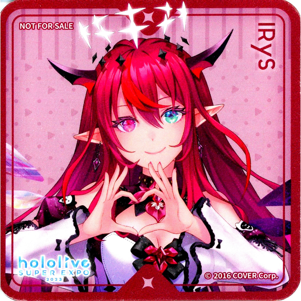 IRyS Random Coaster Virtual YouTuber Hololive SUPER EXPO 2023 Drink Menu Order Bonus [USED]