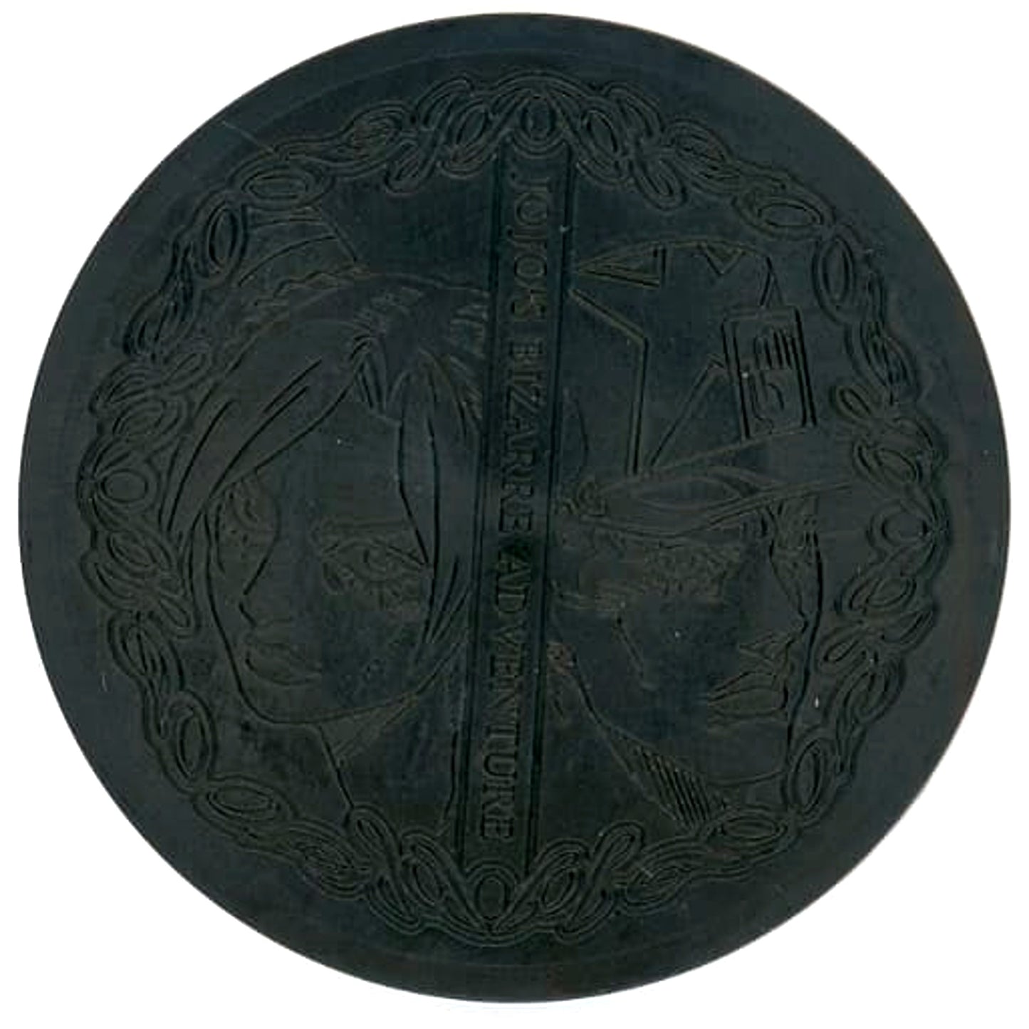 JoJo's Bizarre Adventure Part 6: Stone Ocean Cujoh Jolyne Jotaro Kujo Ichiban Kuji Stand's Assemble Coaster Prize G [USED]