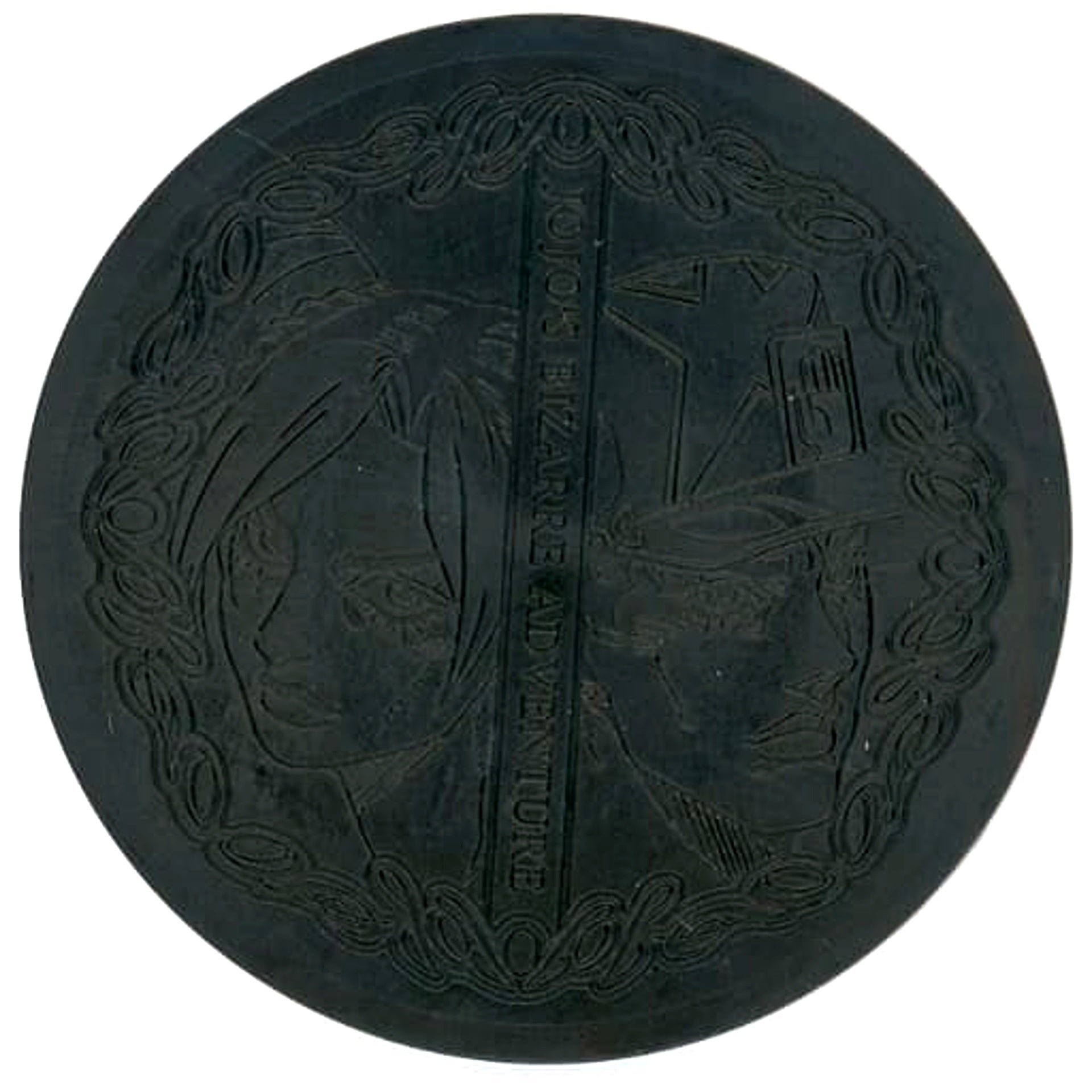 JoJo's Bizarre Adventure Part 6: Stone Ocean Cujoh Jolyne Jotaro Kujo Ichiban Kuji Stand's Assemble Coaster Prize G [USED]