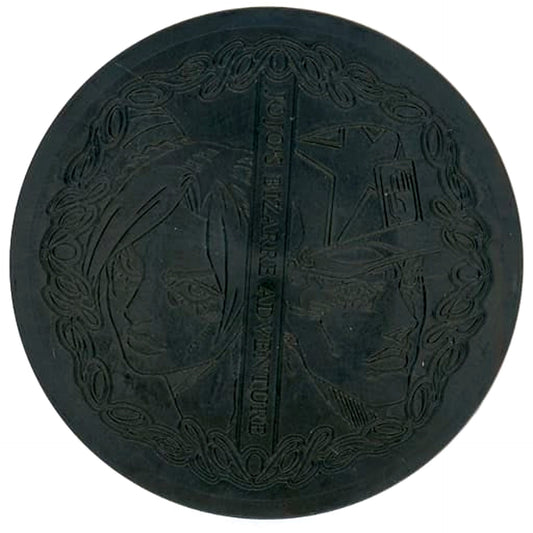 JoJo's Bizarre Adventure Part 6: Stone Ocean Cujoh Jolyne Jotaro Kujo Ichiban Kuji Stand's Assemble Coaster Prize G [USED]