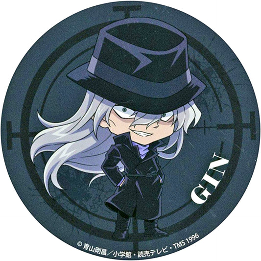 Gin Original Acrylic Coaster Movie Detective Conan Black Iron Submarine Cake.jp [USED]