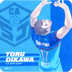 Toru Oikawa Character Color Haikyu!! Art Coaster V League Ver. [USED]