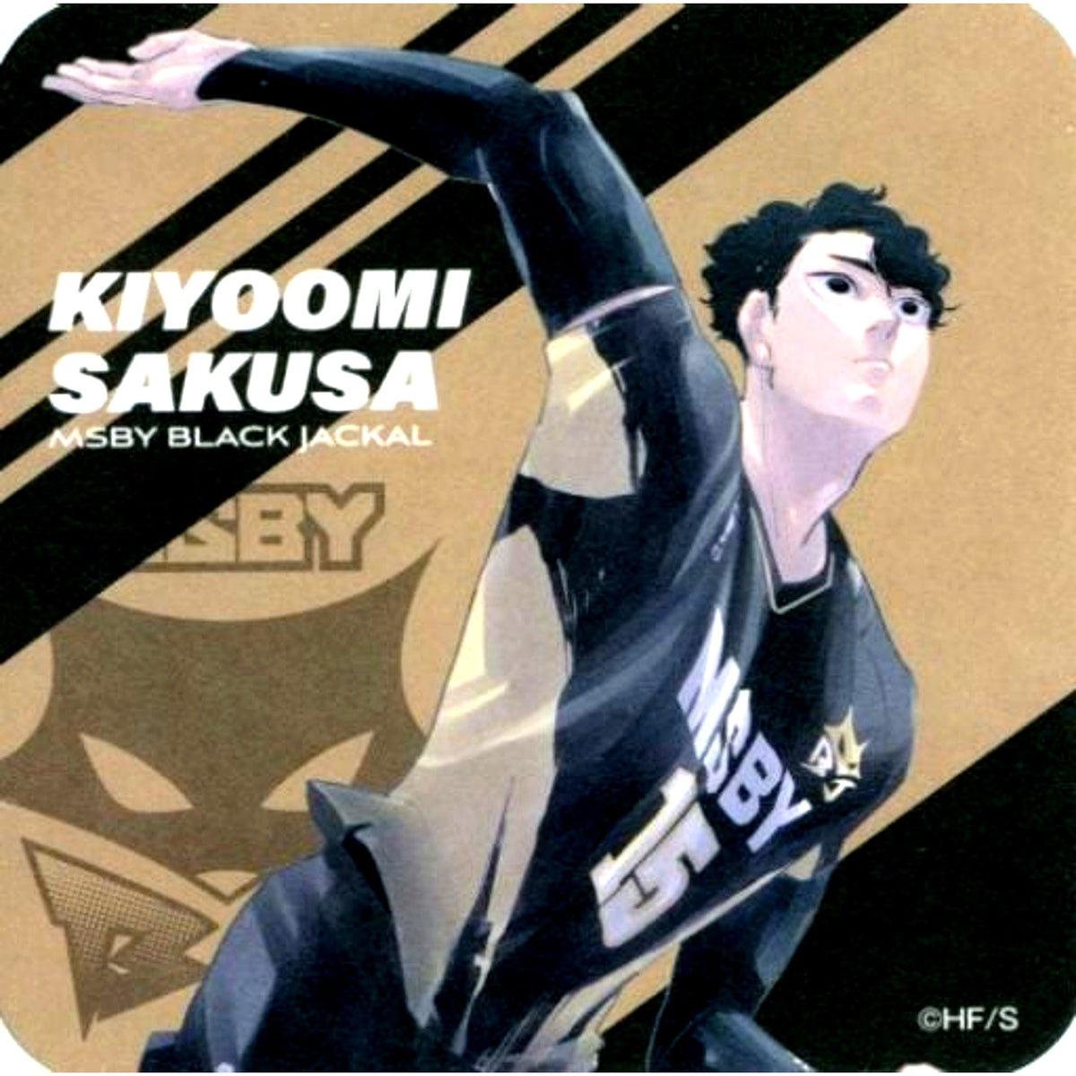 Kiyoomi Sakusa Character Color Haikyu!! Art Coaster V League Ver. [USED]