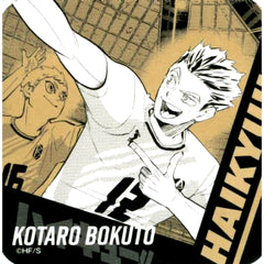 Kotaro Bokuto Character Monochrome Haikyu!! Art Coaster V League Ver. [USED]