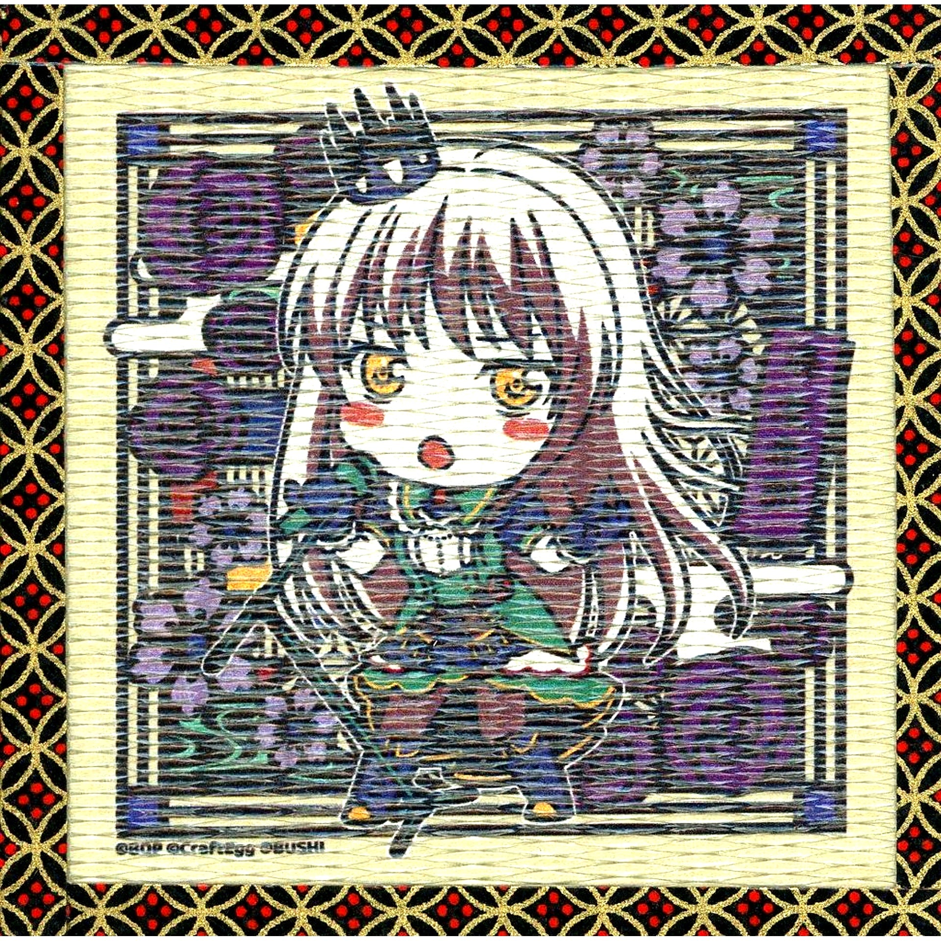 Yukina Minato Tatami Coaster BanG Dream! Girls Band Party! and Starlight Exhibition in Gallery AaMo Goods [USED]