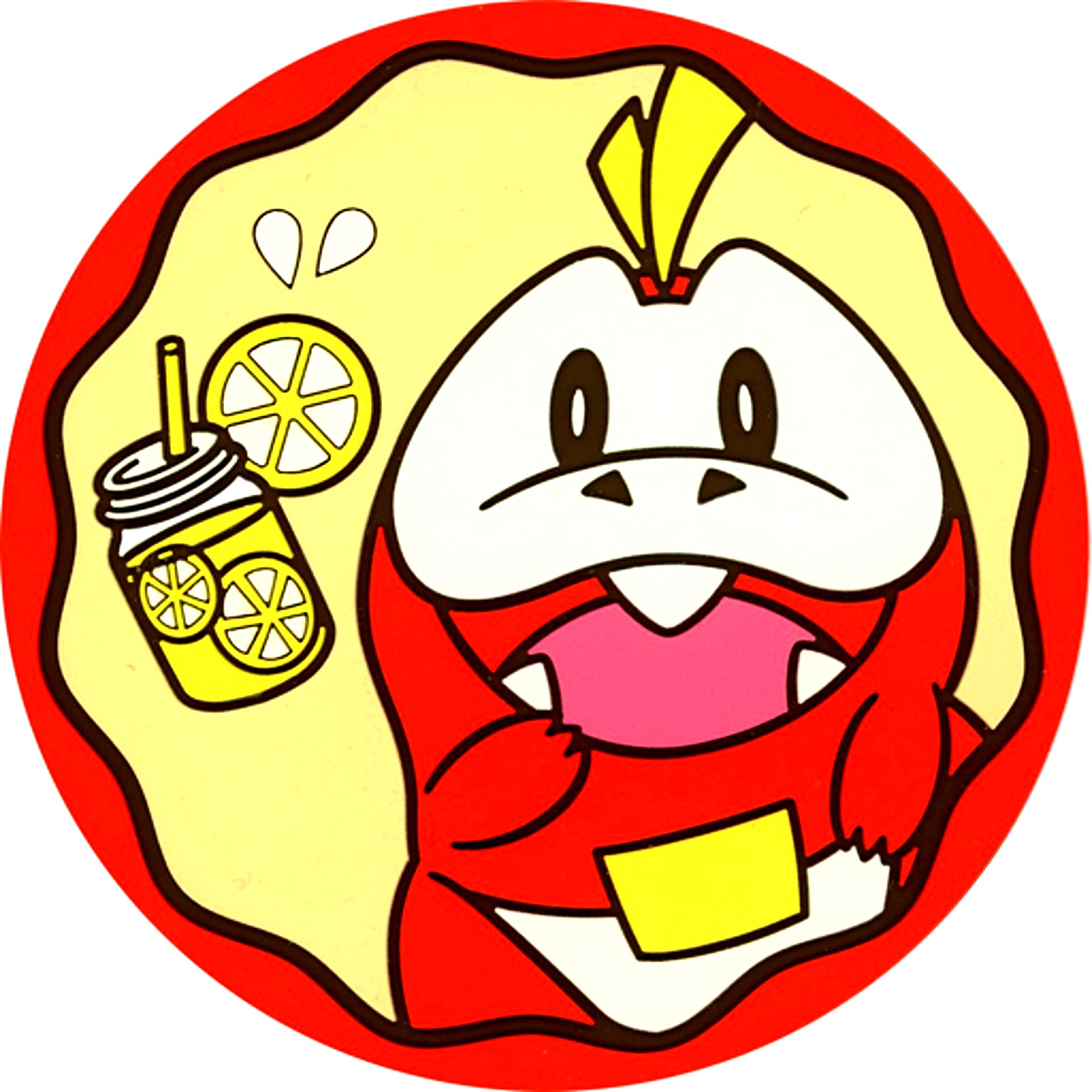 Fuecoco Rubber Coaster Pokemon Pokemon Cafe Seat Reservation Limited Goods [USED]
