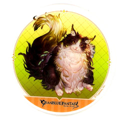 Ewiyar GRANBLUE FANTASY 9th Anniversary Acrylic Coaster Gratte animatecafe Menu Paid Bonus [USED]