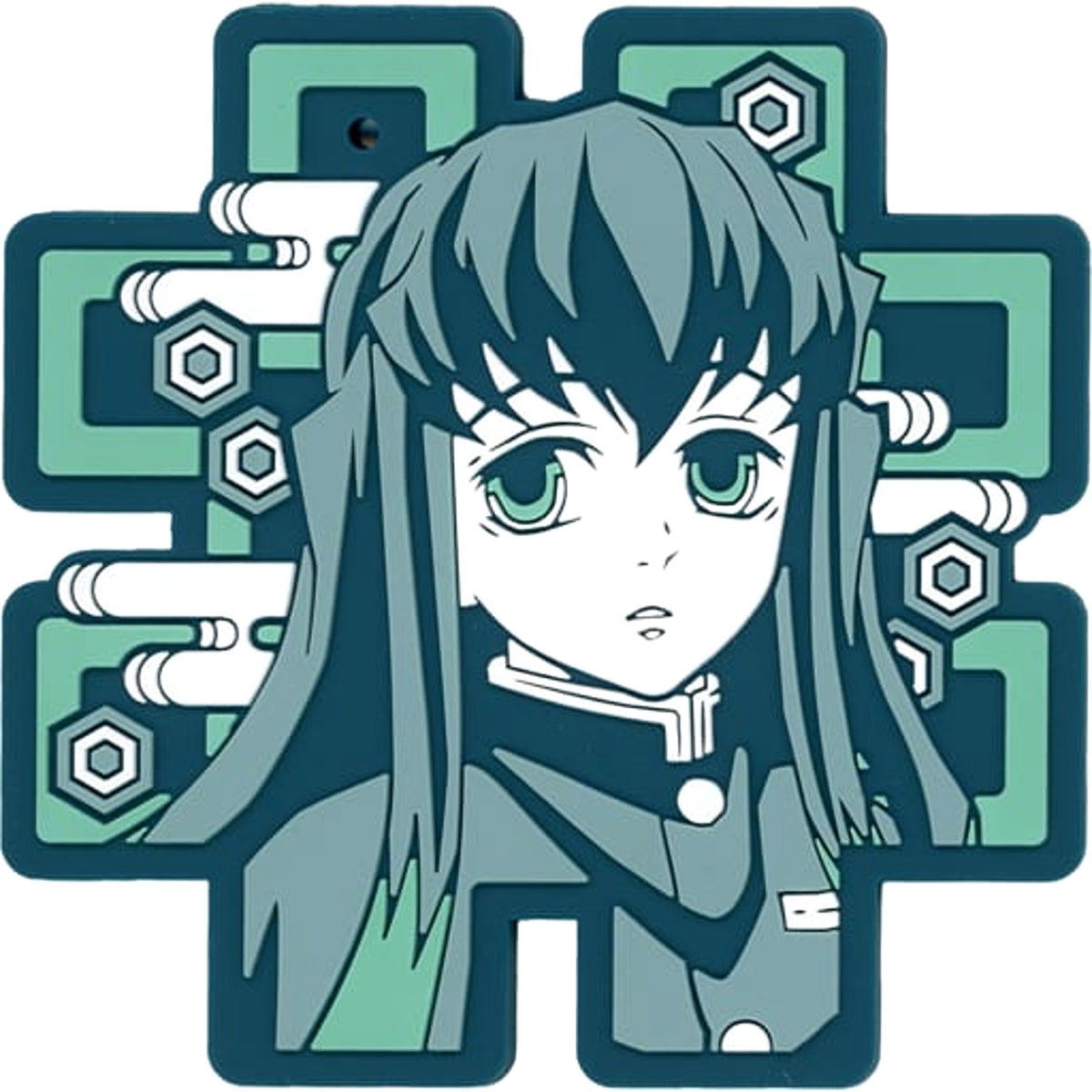 Demon Slayer: Kimetsu no Yaiba Muichirou Tokitou Ichiban Kuji Abakareta Katanakaji no Sato Rubber Coaster Prize G [USED]