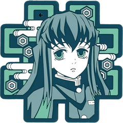 Demon Slayer: Kimetsu no Yaiba Muichirou Tokitou Ichiban Kuji Abakareta Katanakaji no Sato Rubber Coaster Prize G [USED]