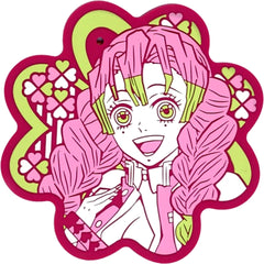 Demon Slayer: Kimetsu no Yaiba Mitsuri Kanroji Ichiban Kuji Abakareta Katanakaji no Sato Rubber Coaster Prize G [USED]