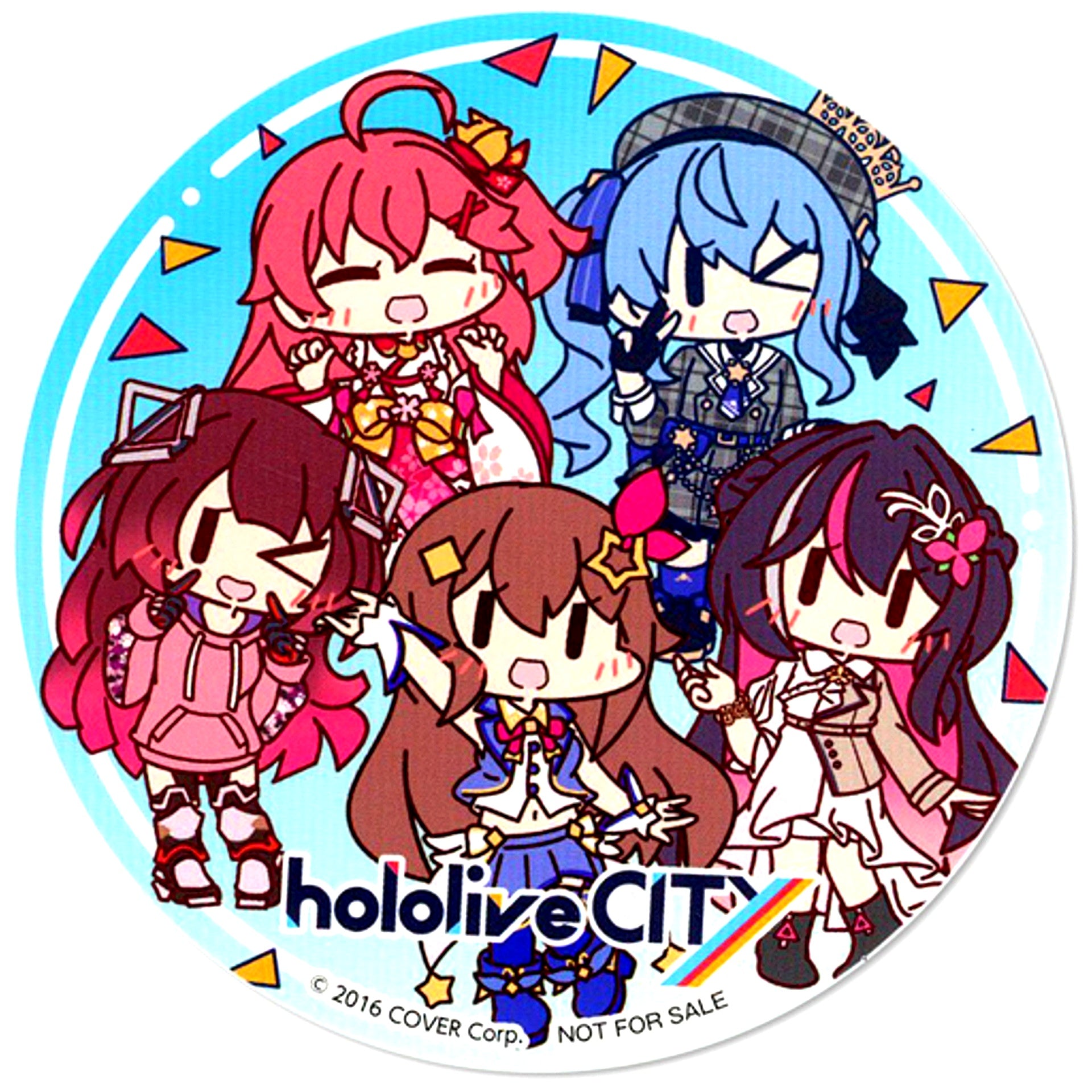 hololive Generation 0 Virtual YouTuber hololive hololiveCITY SUMMER FAIR Collab Menu Order Bonus Coaster [USED]