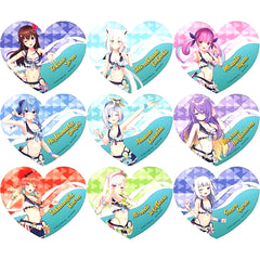 Set of 9 Coaster Virtual YouTuber Hololive Hololive Summer 2023 in Marui Eligible Product Purchase Bonus [USED]
