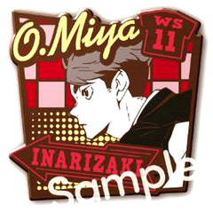 Osamu Miya Haikyu!! Rubber Lug Collection Nekoma High School & Inarizaki High School [USED]