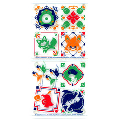 Set of 2 Paldea tile Acrylic Coasters Pokemon Scarlet and Violet Pokemon Center Limited [USED]