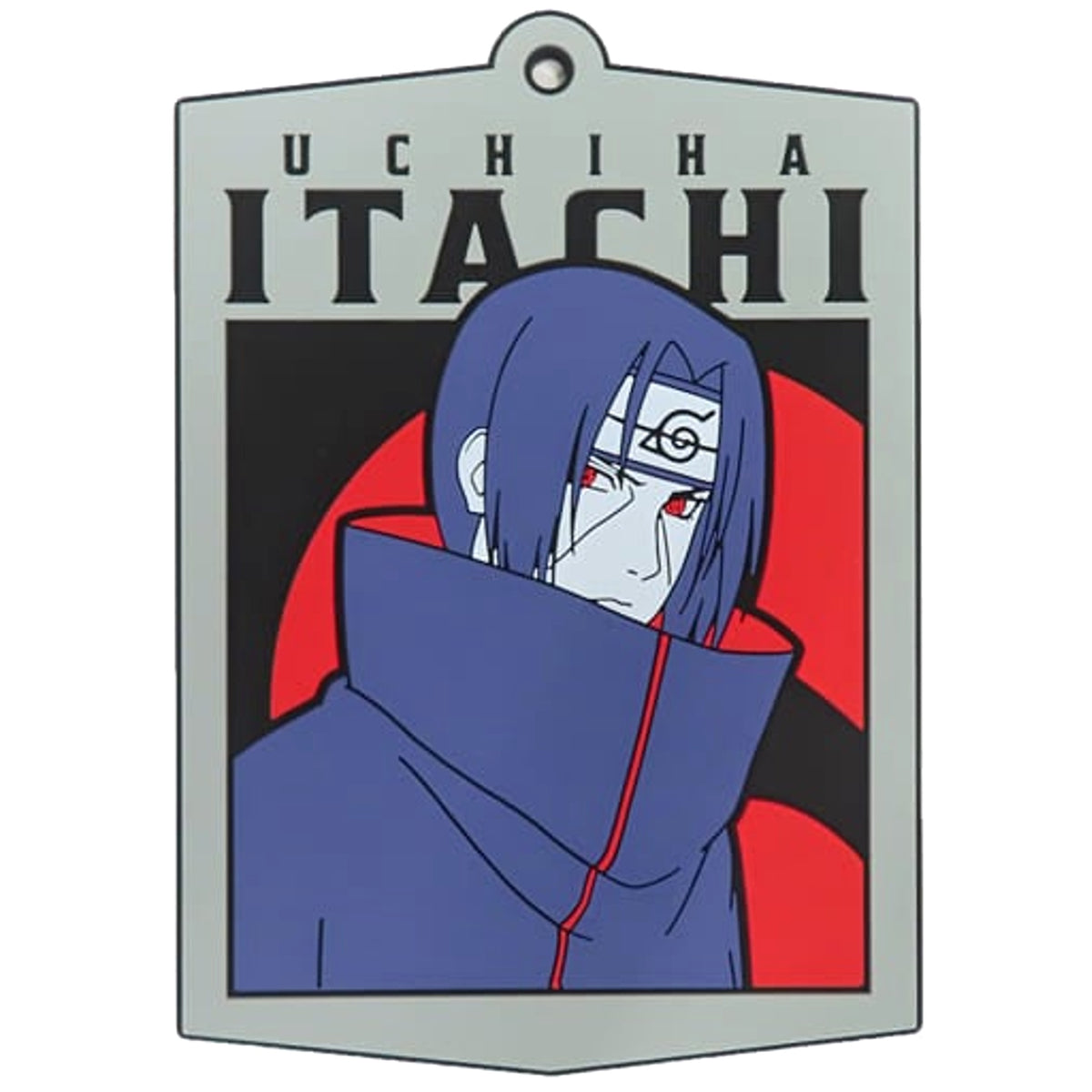 Naruto: Shippuden Itachi Uchiha Ichiban Kuji Shinobi no Kizuna Rubber Coaster Prize F [USED]
