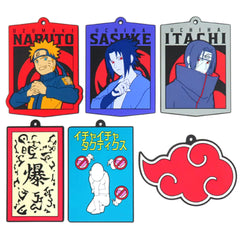 Naruto: Shippuden Naruto Uzumaki & Others All 6 Types Set Ichiban Kuji Shinobi no Kizuna Rubber Coaster Prize F [USED]