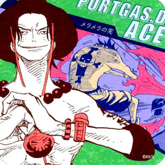 Portgas D. Ace ONE PIECE Art Coaster 4th Devil Fruit Users [USED]