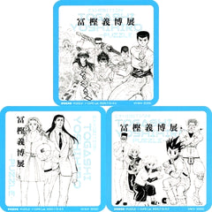 Set of 3 Original Coaster Yoshihiro Togashi Exhibition PUZZLE x CAFE Lab. Collab Menu Order Bonus [USED]