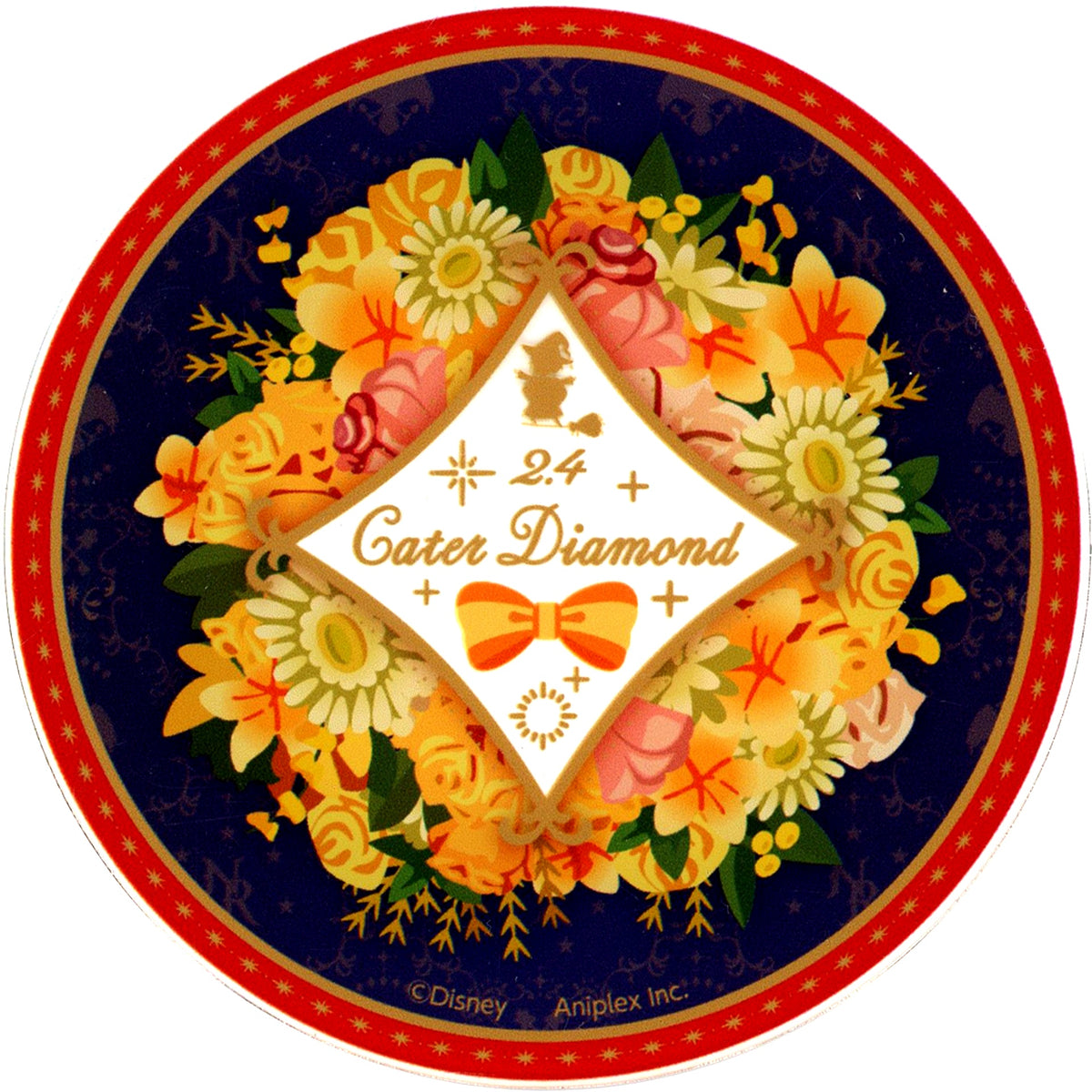 Cater Diamond Disney Twisted Wonderland Bloom Birthday Flower Acrylic Coaster Premium Birthday 2023 POP UP SHOP in Animate [USED]