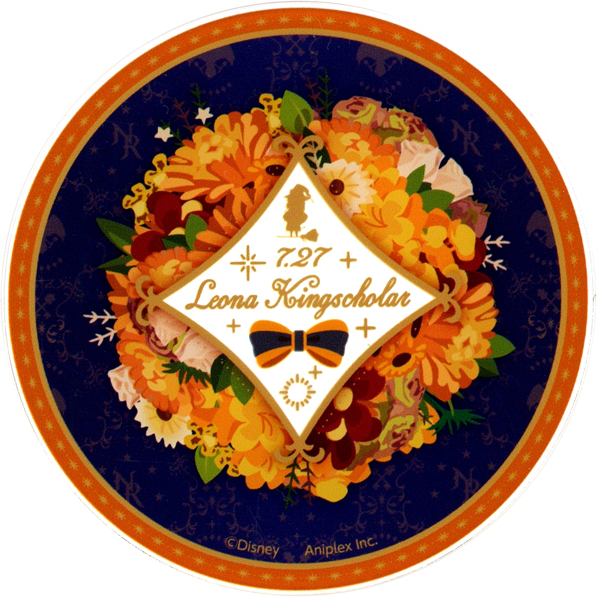 Leona Kingscholar Bloom Birthday Flower Acrylic Coaster Disney Twisted Wonderland Premium Birthday 2023 POP UP SHOP in Animate [USED]