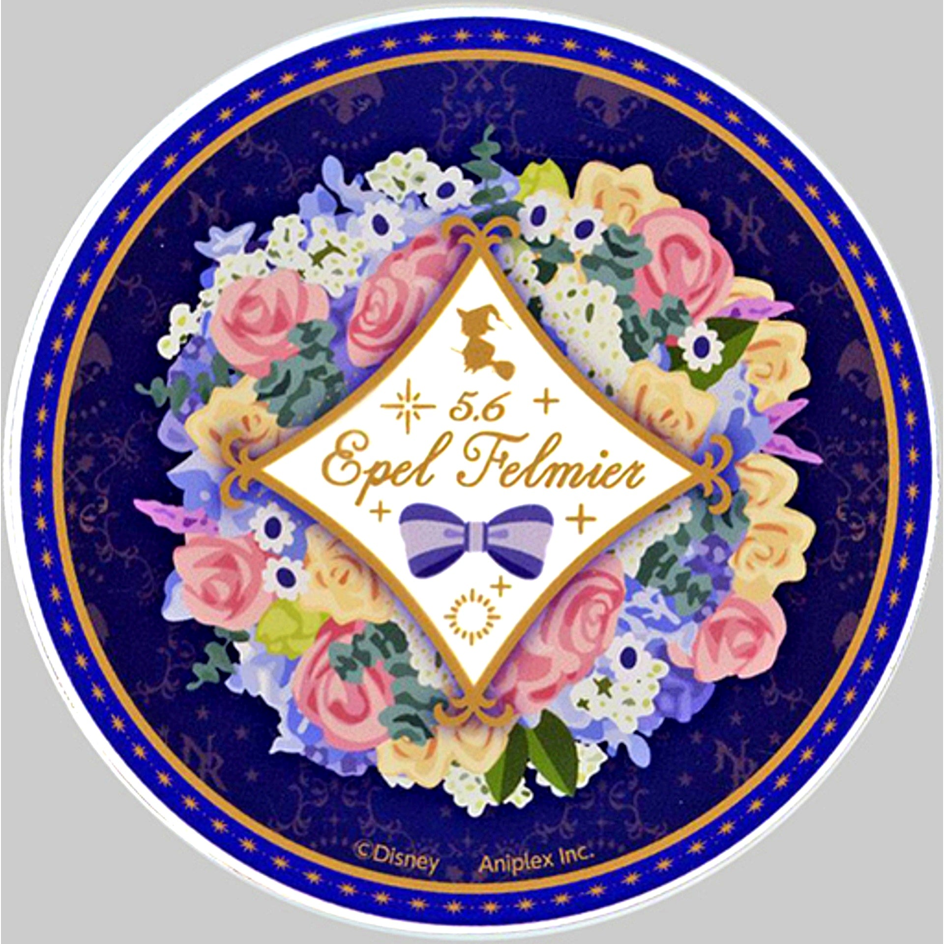 Epel Felmier Disney Twisted Wonderland Bloom Birthday Flower Acrylic Coaster Premium Birthday 2023 POP UP SHOP in Animate [USED]