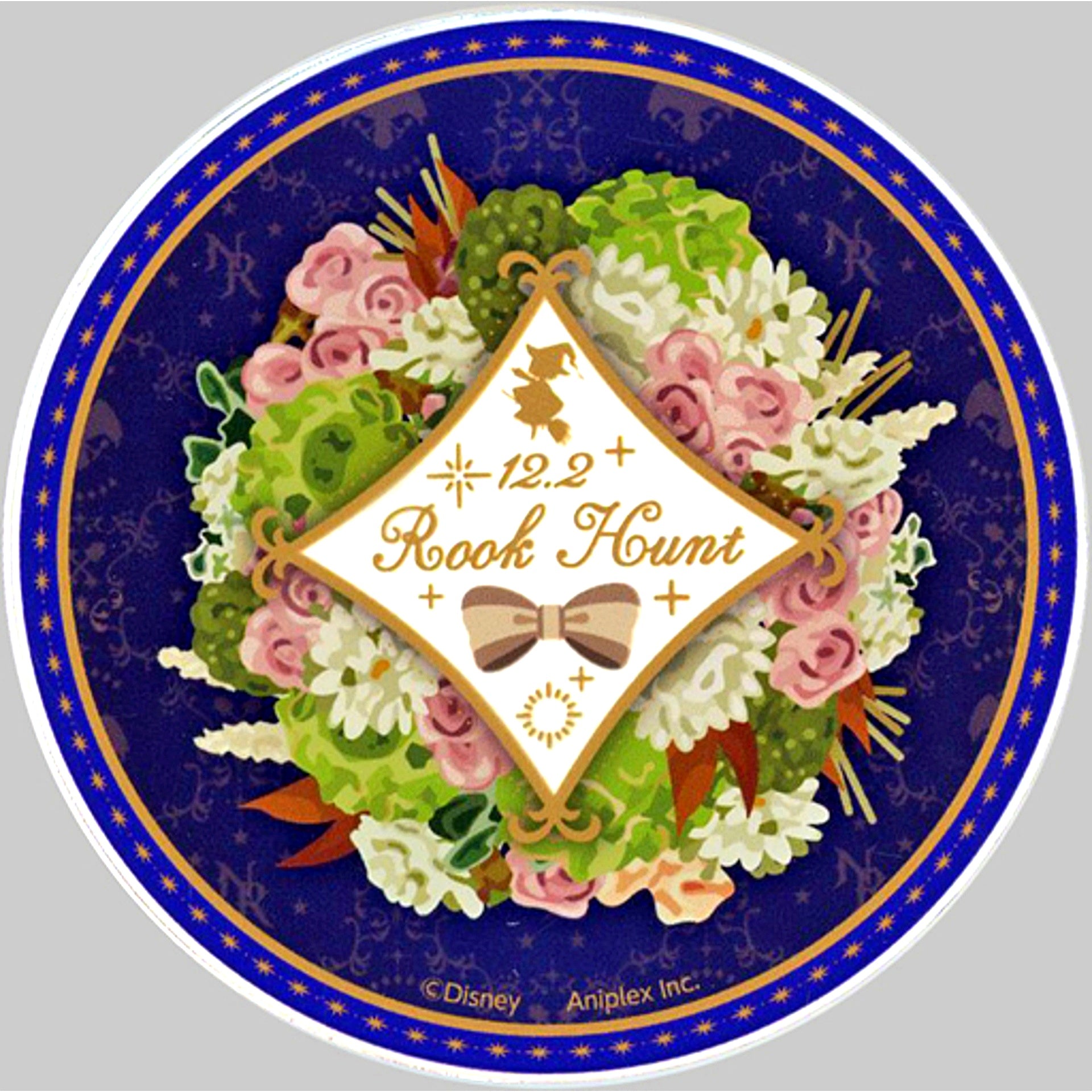 Rook Hunt Disney Twisted Wonderland Bloom Birthday Flower Acrylic Coaster Premium Birthday 2023 POP UP SHOP in Animate [USED]
