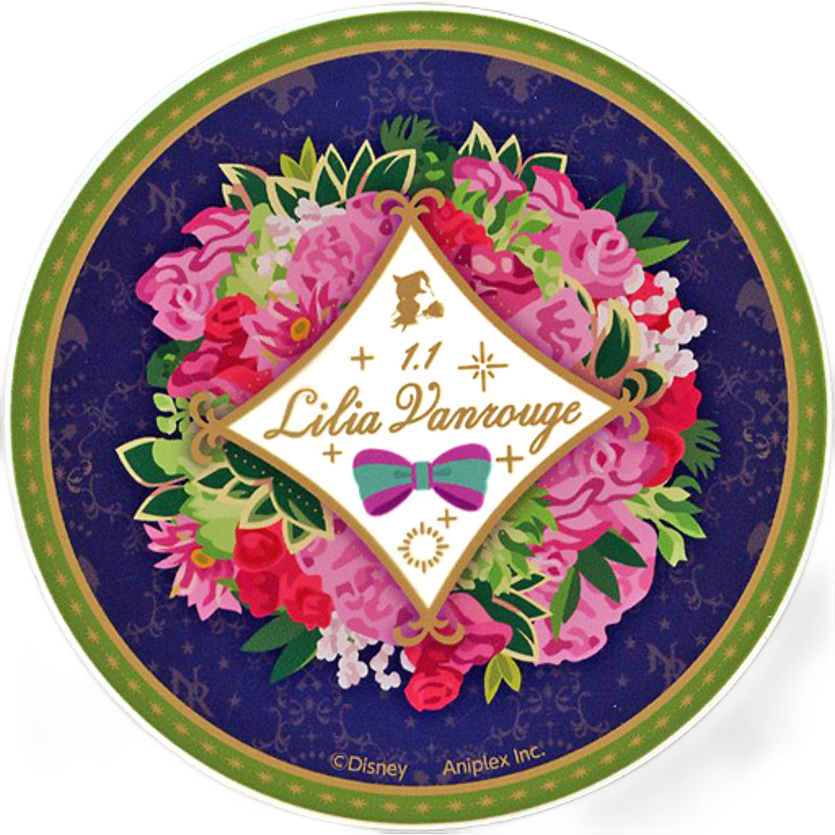Lilia Vanrouge Disney Twisted Wonderland Bloom Birthday Flower Acrylic Coaster Premium Birthday 2023 POP UP SHOP in Animate [USED]