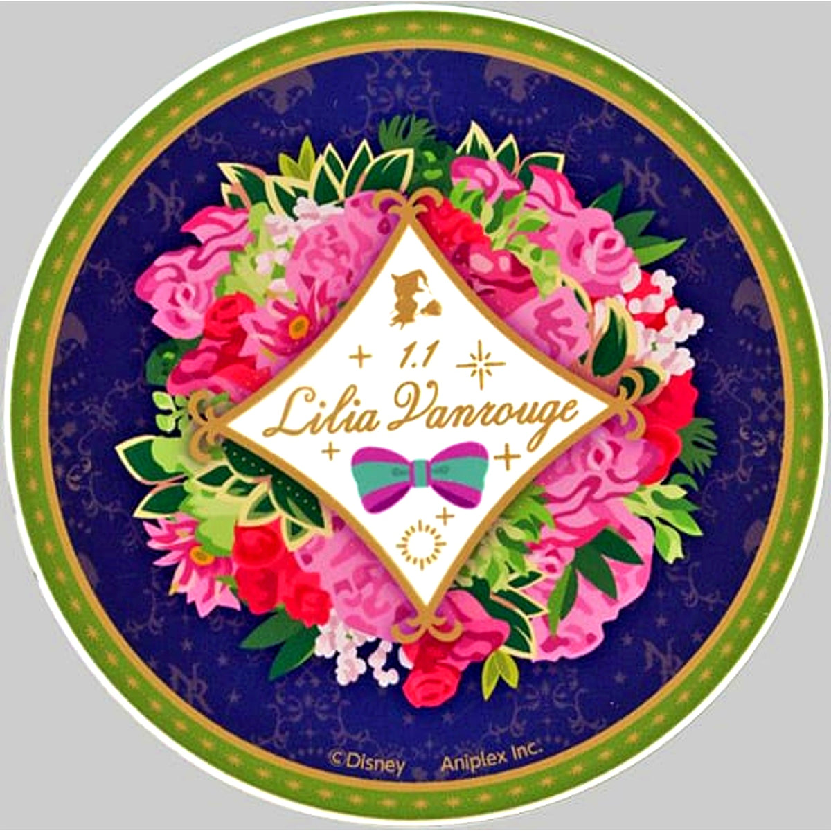 Lilia Vanrouge Disney Twisted Wonderland Bloom Birthday Flower Acrylic Coaster Premium Birthday 2023 POP UP SHOP in Animate [USED]