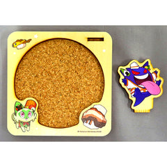 Sprigatito Gengar Wood Coaster Paldea Spooky Halloween Pokemon Pokemon Center Limited [USED]
