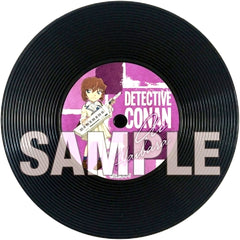 Ai Haibara Music Detective Conan Record Coaster [USED]
