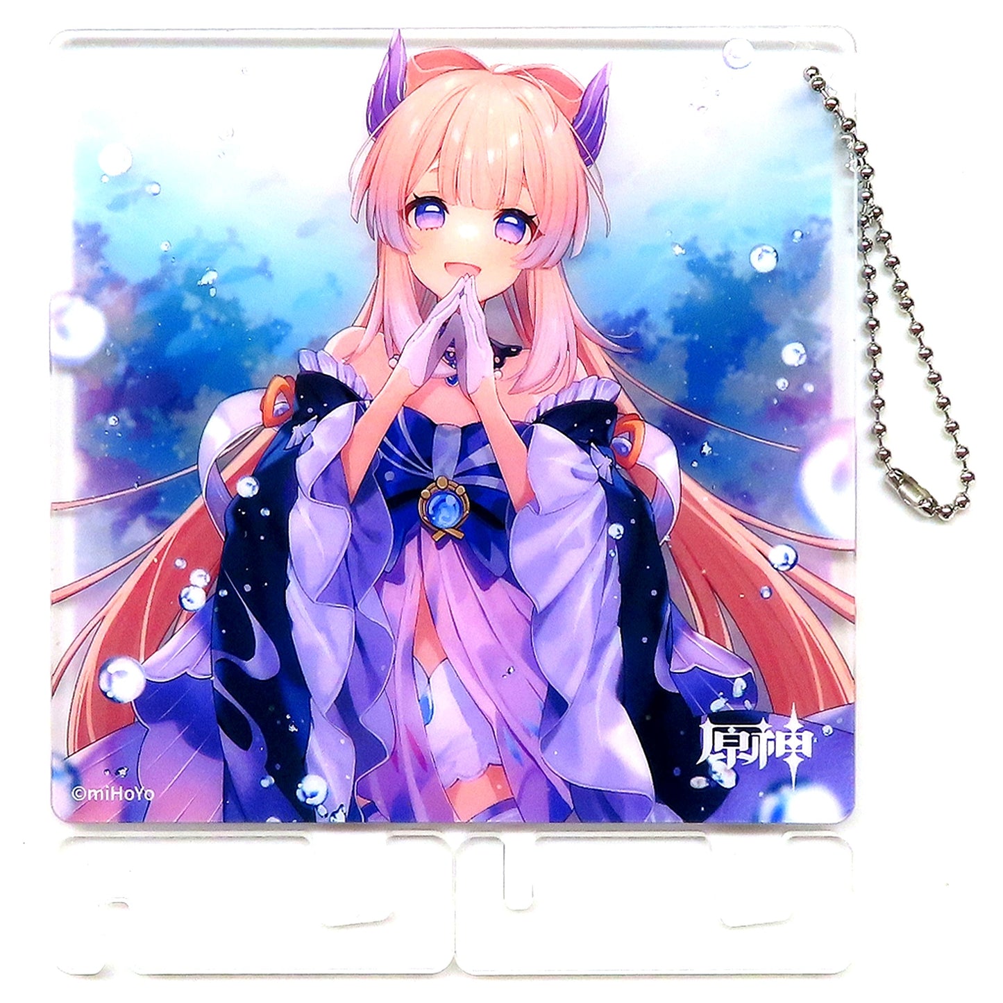 Sangonomiya Kokomi Genshin Character Birthday Illustration Acrylic Coaster [USED]