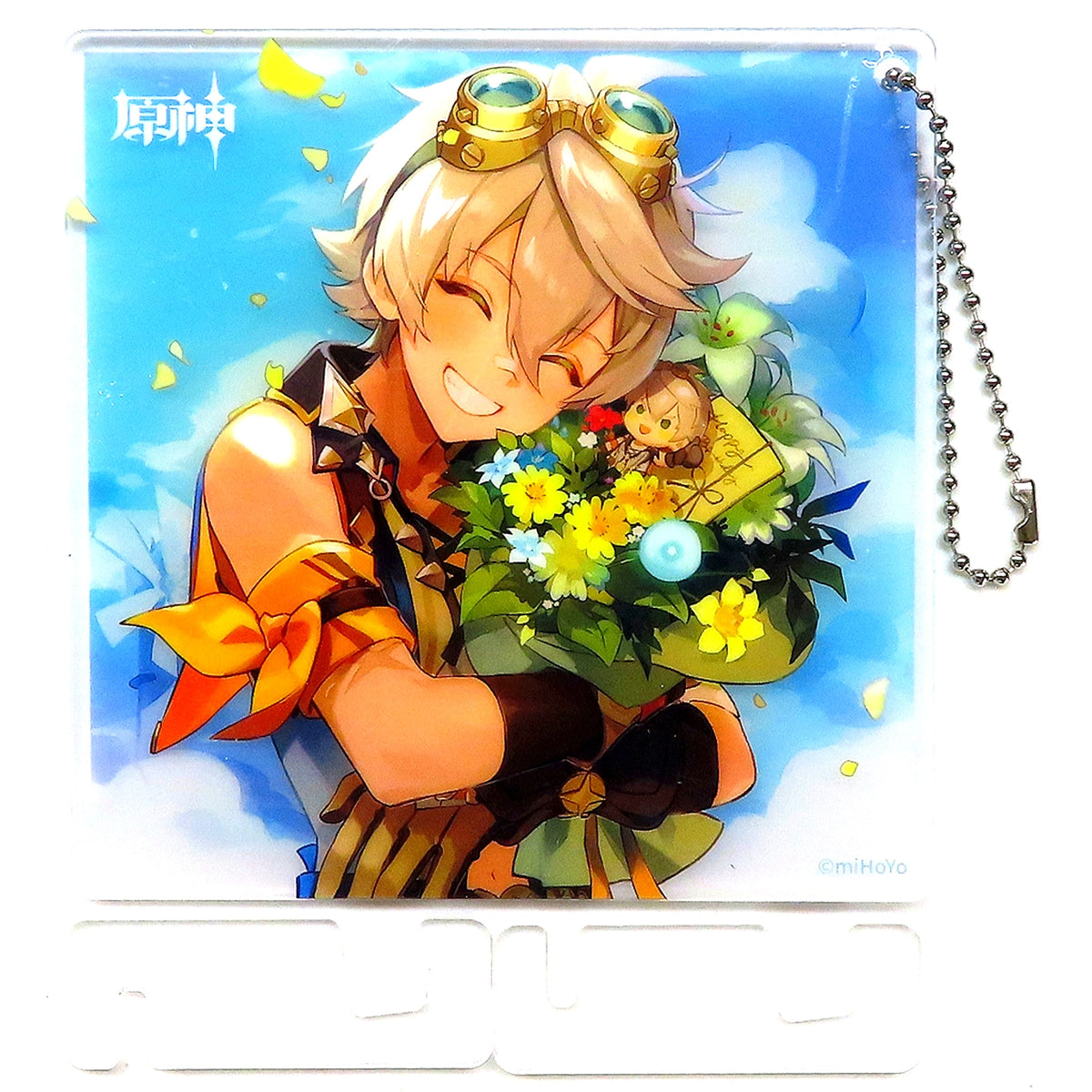 Bennett Genshin Character Birthday Illustration Acrylic Coaster [USED]