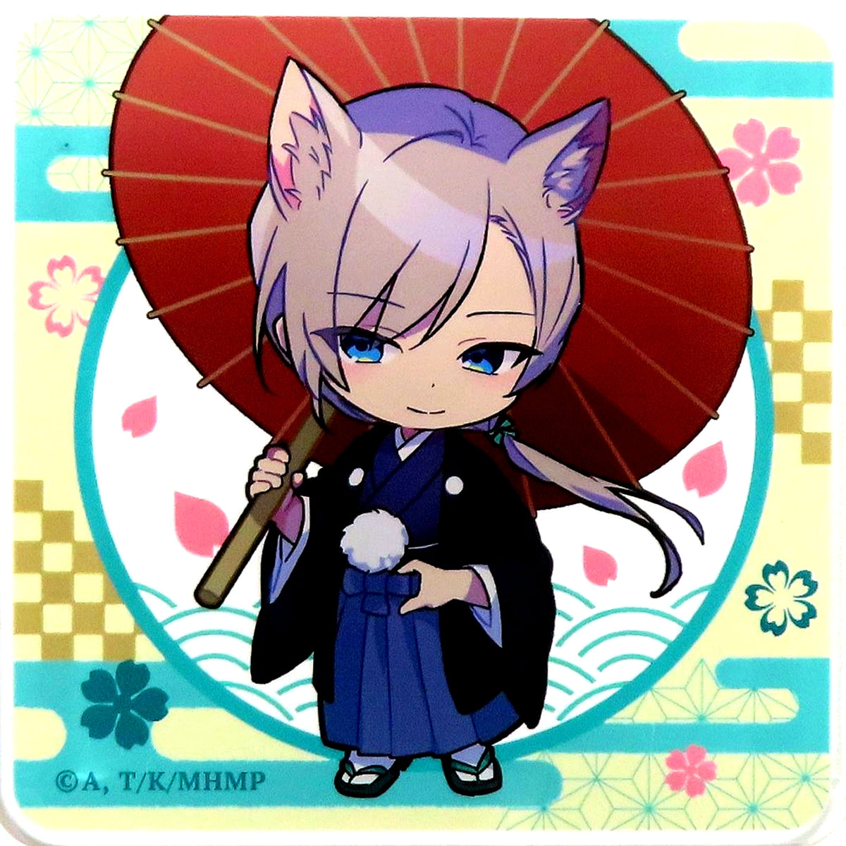 Kiyoka Kudo Mononoke Ver. Acrylic Coaster Marukuji My Happy Marriage Chibi Character Ver. Kichi 07 [USED]