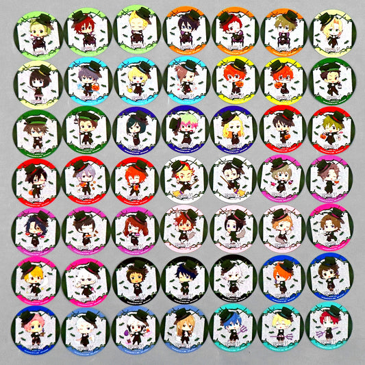Set of 49 THE IDOLMASTER SideM x animatecafe Collab Menu Order Bonus Random Coaster [USED]