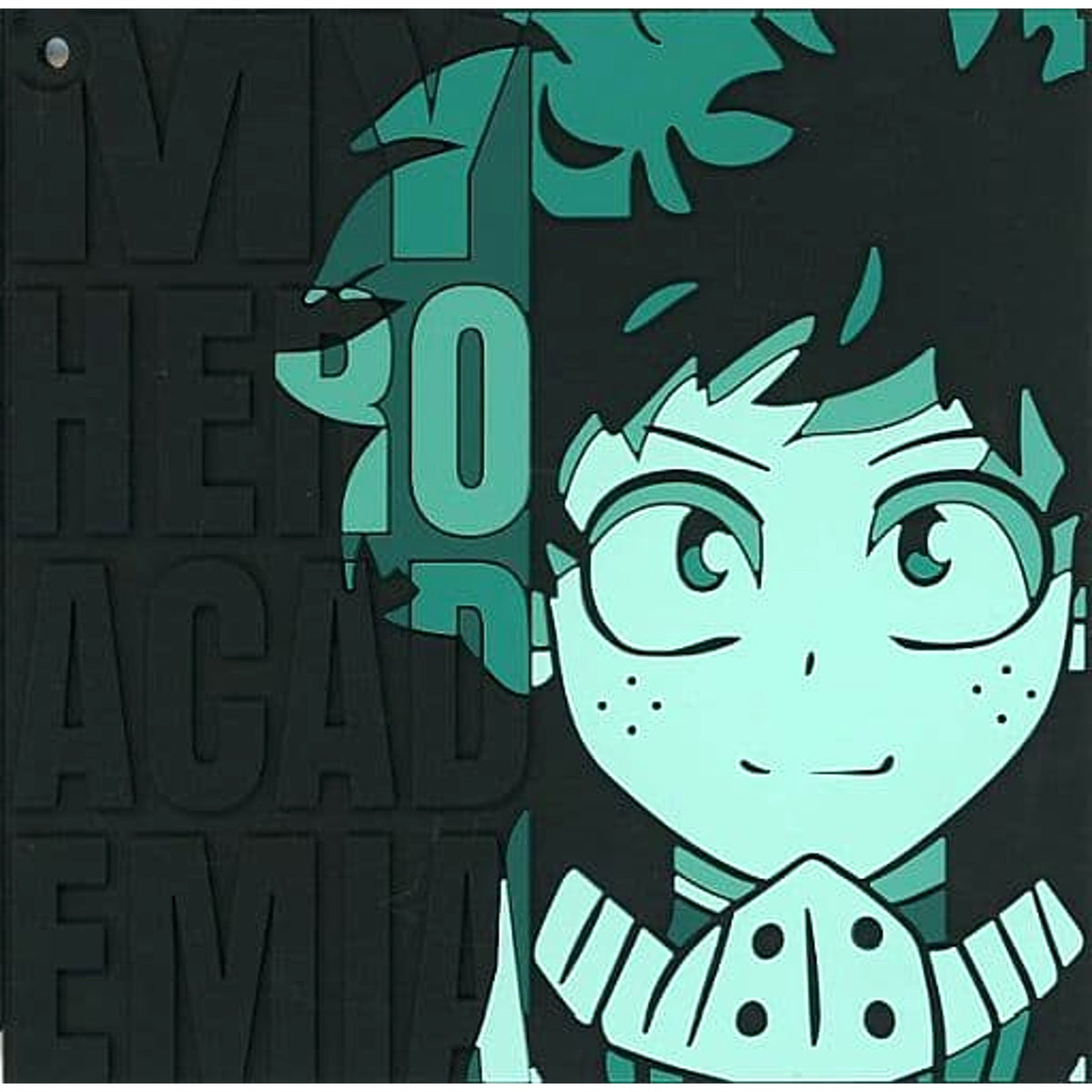 My Hero Academia Izuku Midoriya Ichiban Kuji Bright Future Rubber Coaster Prize H [USED]