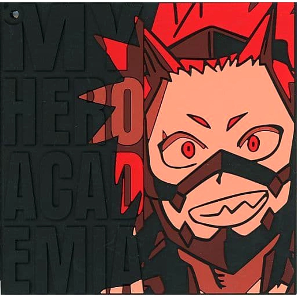 My Hero Academia Eijirou Kirishima Ichiban Kuji Bright Future Rubber Coaster Prize H [USED]