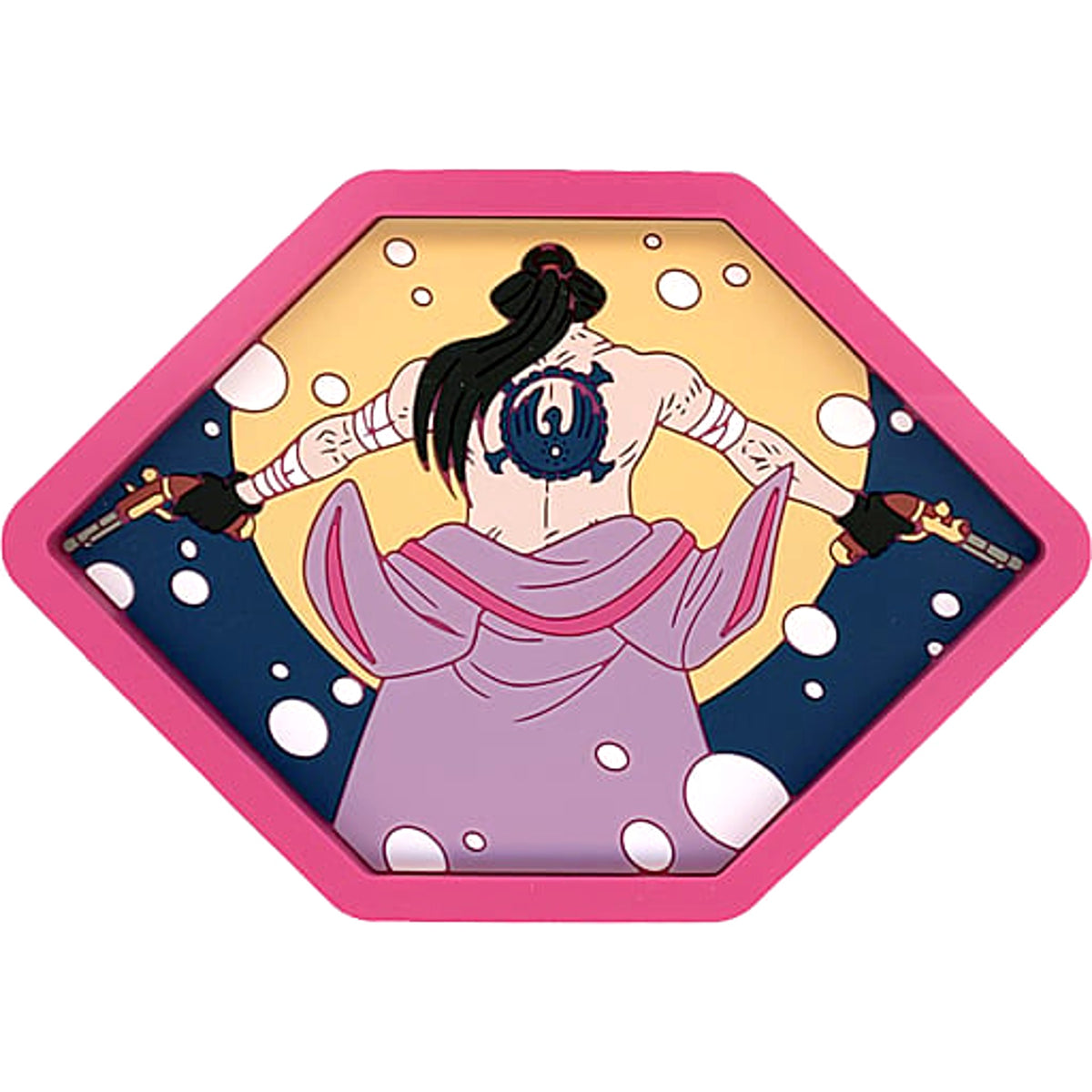 One Piece Izou Ichiban Kuji EX Raimei heno Chusei Design Rubber Tray Prize E [USED]