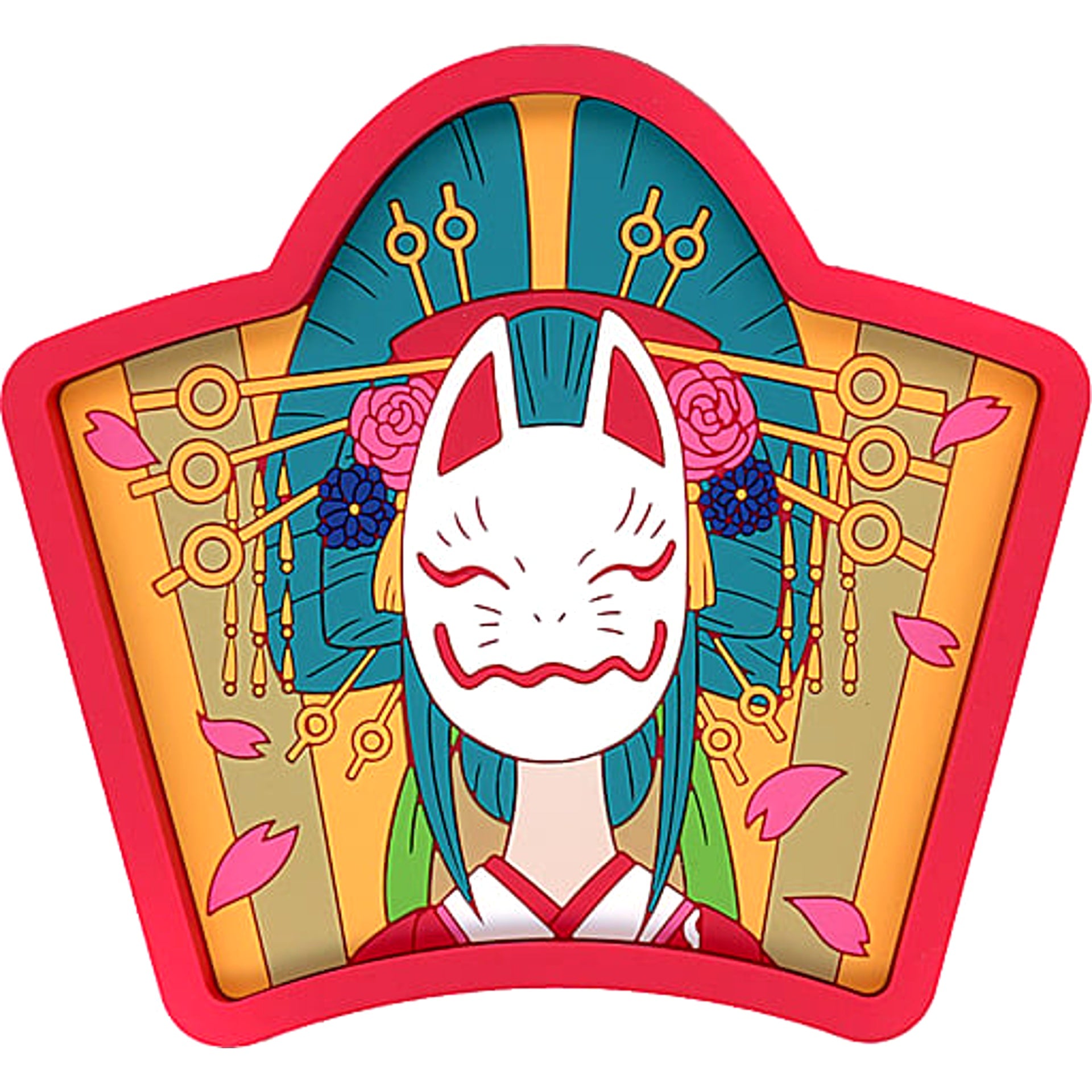 One Piece Komurasaki Ichiban Kuji EX Raimei heno Chusei Design Rubber Tray Prize E [USED]