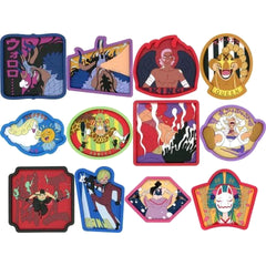 One Piece Design & Others All 12 Types Set Ichiban Kuji EX Raimei heno Chusei Rubber Tray Prize E [USED]