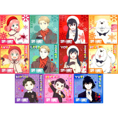 Set of 11 Coaster SPY x FAMILY CODE: White The Movie x Karaoke Manekineko Collab Drink Order Bonus [USED]