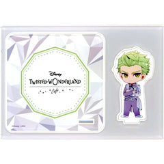 Sebek Zigvolt Diasomnia Dormitory Acrylic Stand Coaster Disney Twisted Wonderland x OH MY CAFE 2023 Drink Menu Paid Bonus [USED]