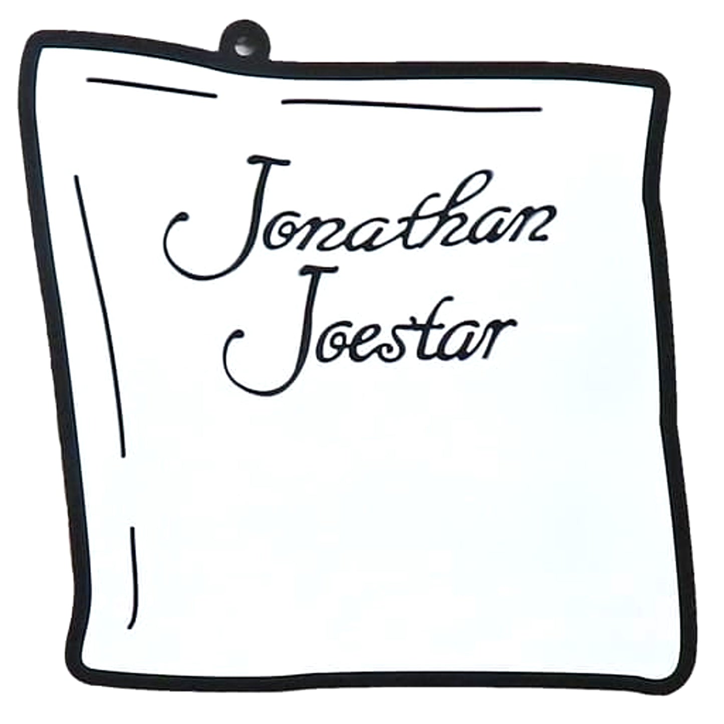 JoJo's Bizarre Adventure Jonathan Joestar Handkerchief Ichiban Kuji Phantom Blood & Battle Tendency Rubber Coaster Prize G [USED]