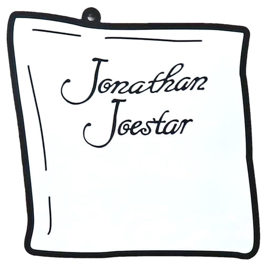 JoJo's Bizarre Adventure Jonathan Joestar Handkerchief Ichiban Kuji Phantom Blood & Battle Tendency Rubber Coaster Prize G [USED]