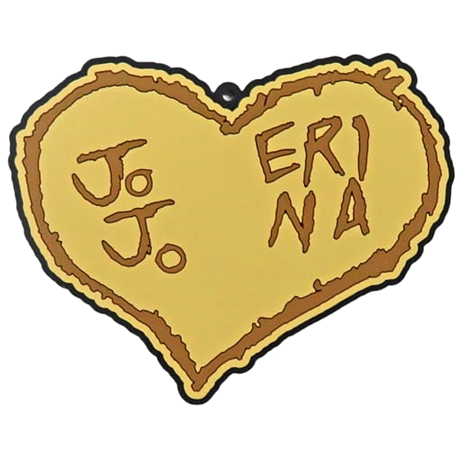 JoJo's Bizarre Adventure Jojo Erina Heart Ichiban Kuji Phantom Blood & Battle Tendency Rubber Coaster Prize G [USED]