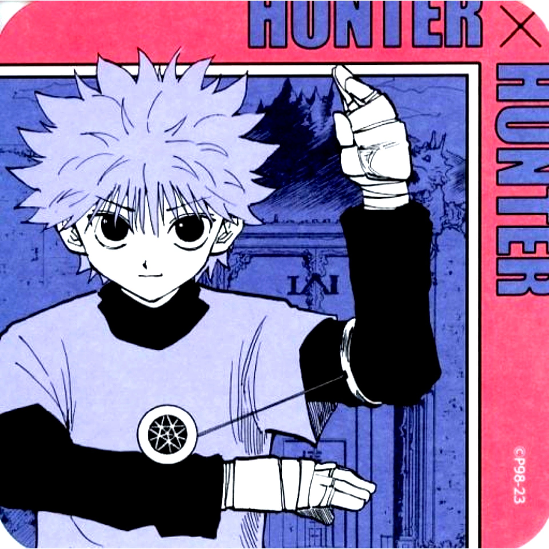 Killua Zoldyck Without Name Hunter x Hunter Art Coaster R Vol. 2 [USED]