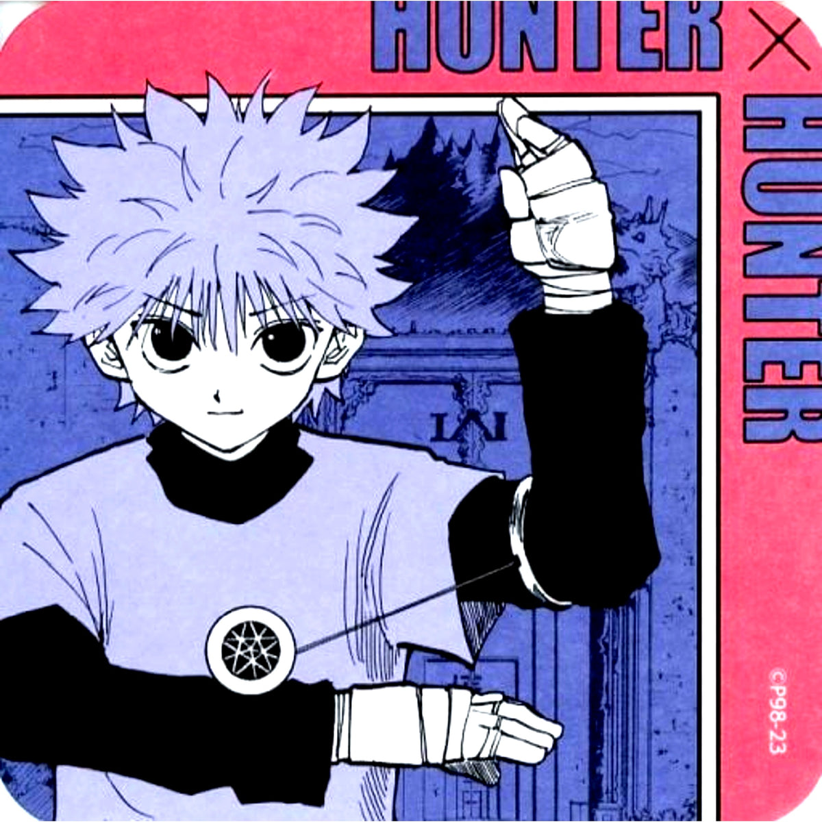 Killua Zoldyck Without Name Hunter x Hunter Art Coaster R Vol. 2 [USED]