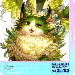 Ewiyar GRANBLUE FANTASY Original Coaster Granblue Fes 2023 Food Corner Menu Purchase Bonus [USED]