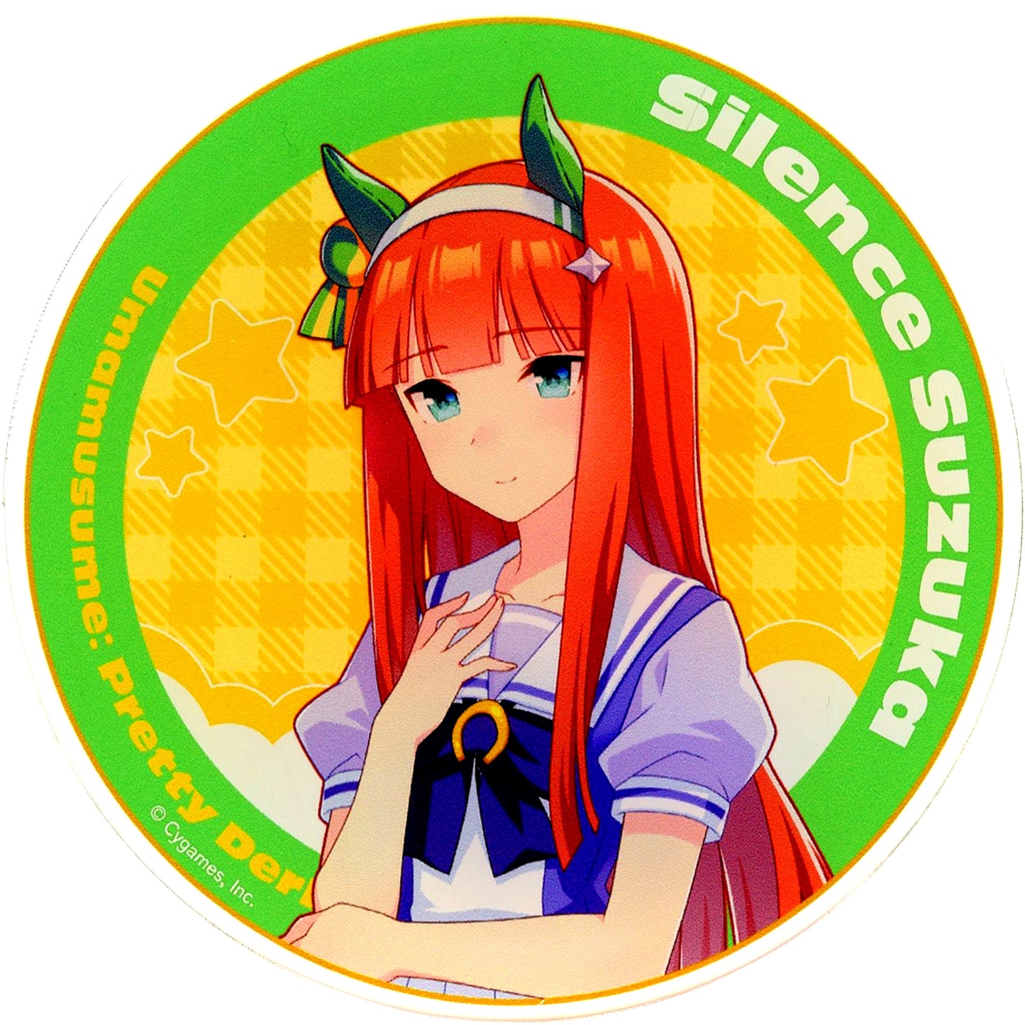 Silence Suzuka Acrylic Coaster Umamusume Pretty Derby 5th EVENT ARENA TOUR GO BEYOND YELL Commemoration x Gratte animatecafe Menu Order Paid Bonus Group A [USED]