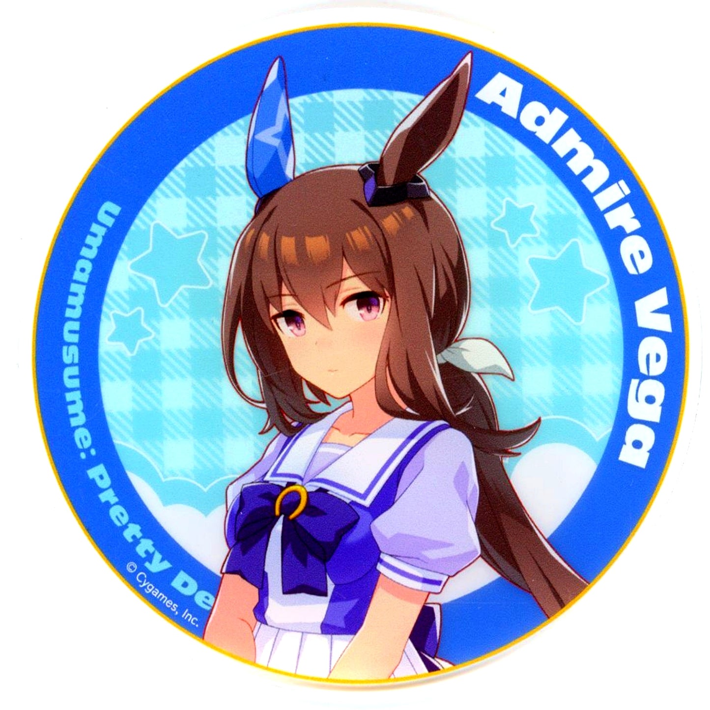 Admire Vega Acrylic Coaster Umamusume Pretty Derby 5th EVENT ARENA TOUR GO BEYOND YELL Commemoration x Gratte animatecafe Menu Order Paid Bonus Group A [USED]